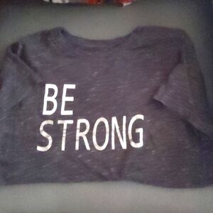 Be strong gray t-shirt Cat and Jack